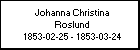 Johanna Christina Roslund