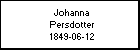 Johanna Persdotter