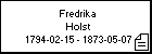 Fredrika Holst